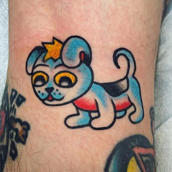 Old School tattoo by Darius Cappelli in New Haven
