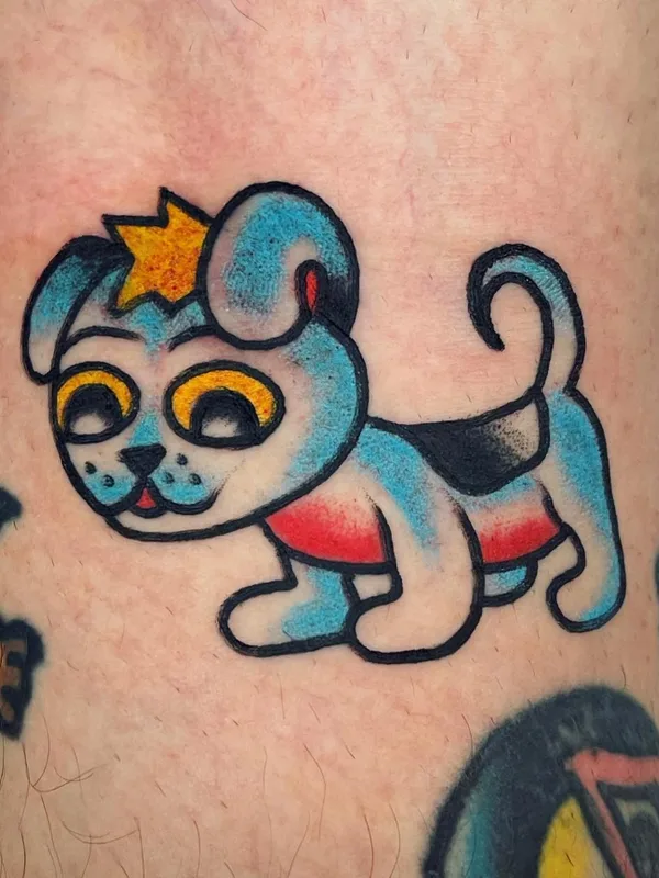 color old school tatouage sur forearm #57781 | Artiste tatoueur Darius Cappelli