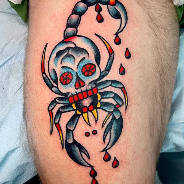 Old School tattoo by Darius Cappelli in New Haven