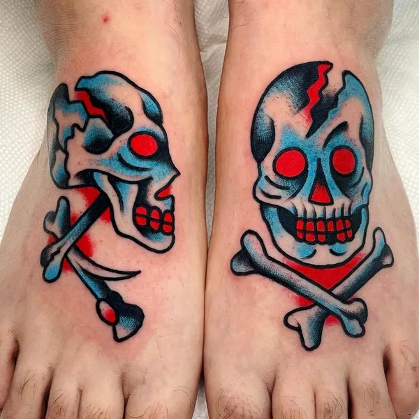 Old School tattoo by Darius Cappelli in New Haven