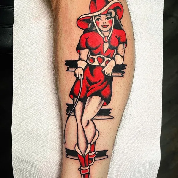 Old School tattoo by Darius Cappelli in New Haven