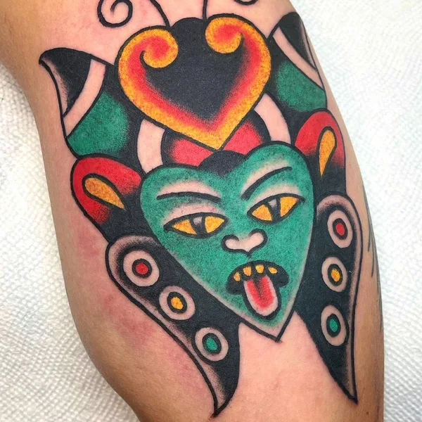 Old School tattoo by Darius Cappelli in New Haven