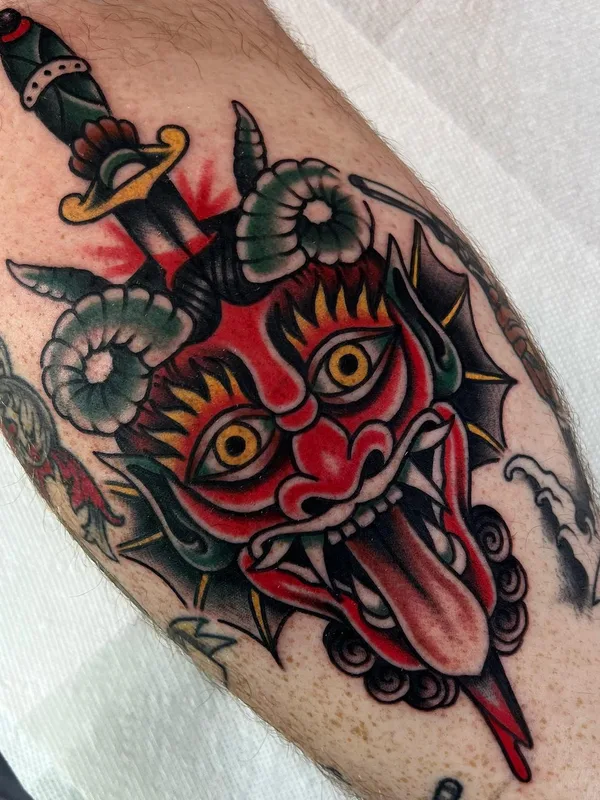 color traditional tatouage sur forearm #57787 | Artiste tatoueur Ryan Miller