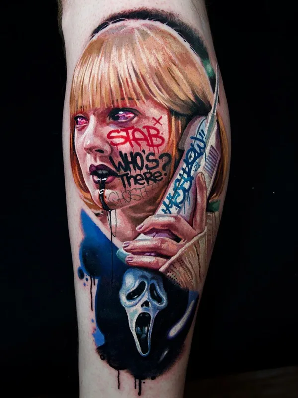color realism татуировка на calf #42009 | Тату мастер Алексей Машков