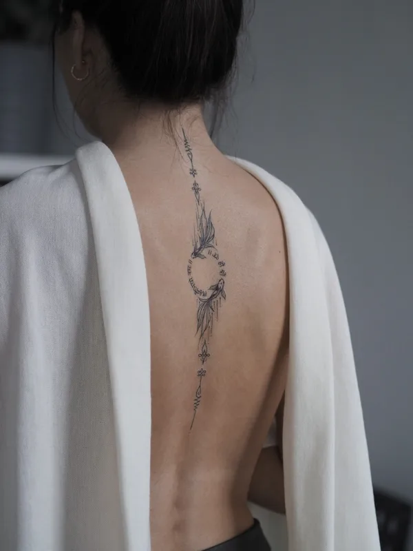 handpoke tattoo by София Стрельцова in Saint Petersburg