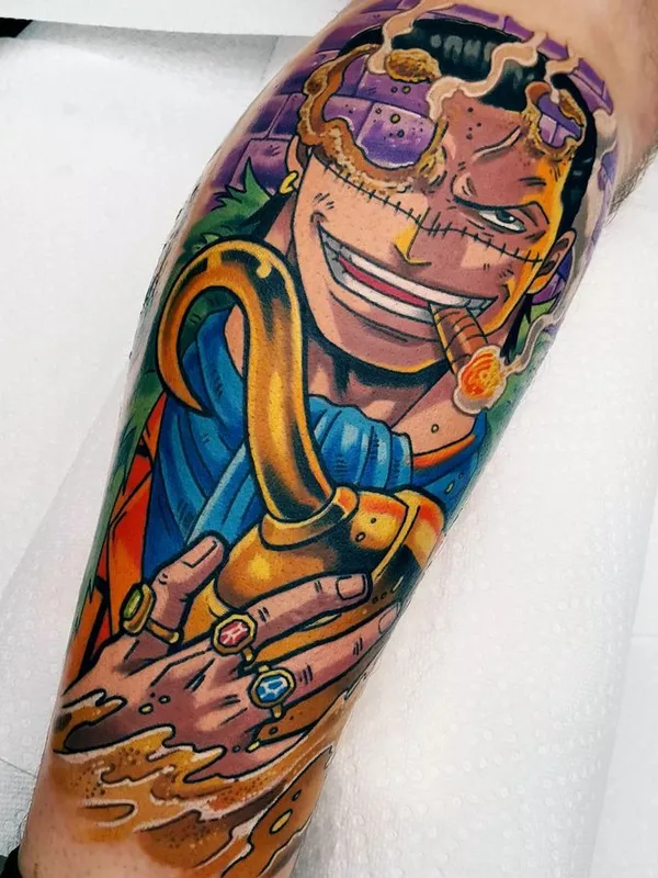 color anime Tatuaggio su forearm #74006 | Tatuatore Andrew Douglas