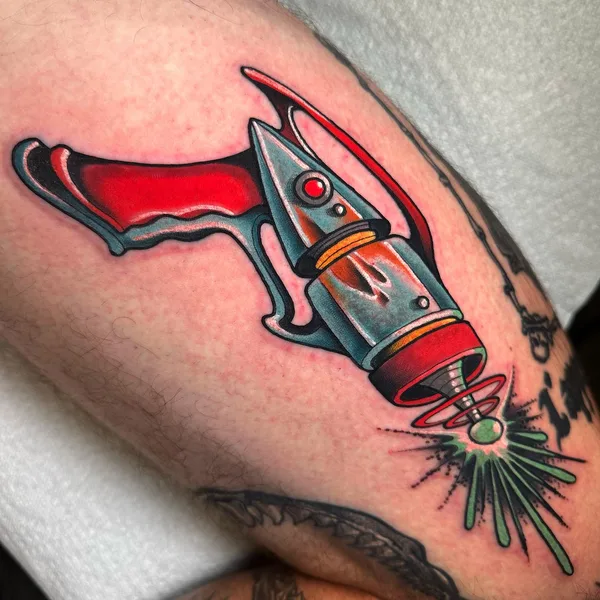 Neo Traditional tattoo by Jess Longfield in Des Moines