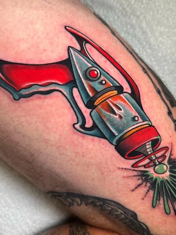 Neo Traditional tattoo by Jess Longfield in Des Moines