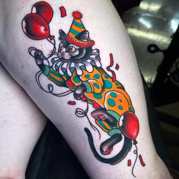 Neo Traditional tattoo by Jess Longfield in Des Moines