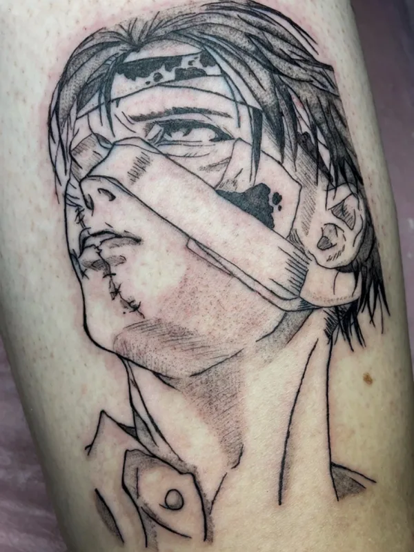 black sketch татуировка на forearm #74038 | Тату мастер Тарасенко Екатерина 