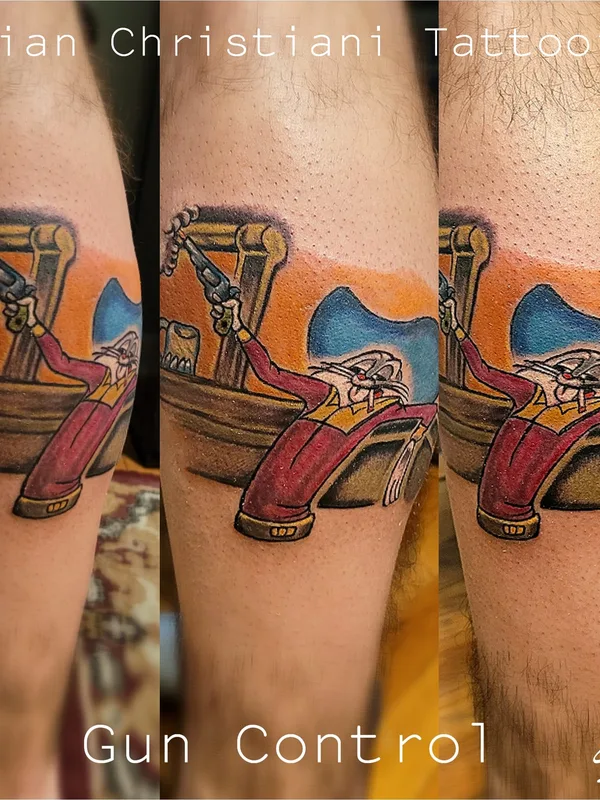color cartoon татуировка на forearm #37901 | Тату мастер Brian Christiani