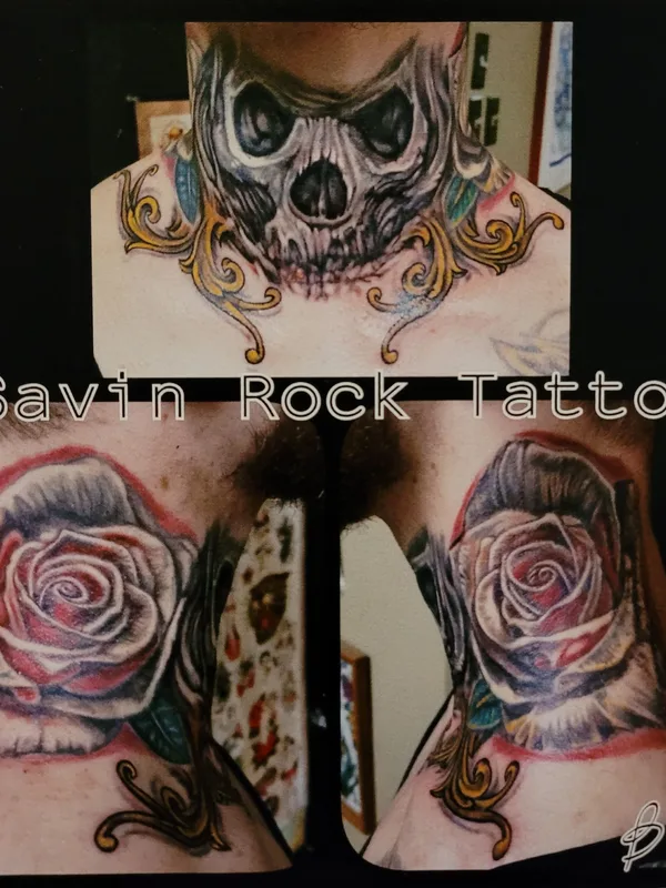 color realism татуировка на neck #37903 | Тату мастер Brian Christiani