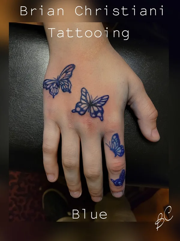 color illustrative татуировка на hand #37896 | Тату мастер Brian Christiani