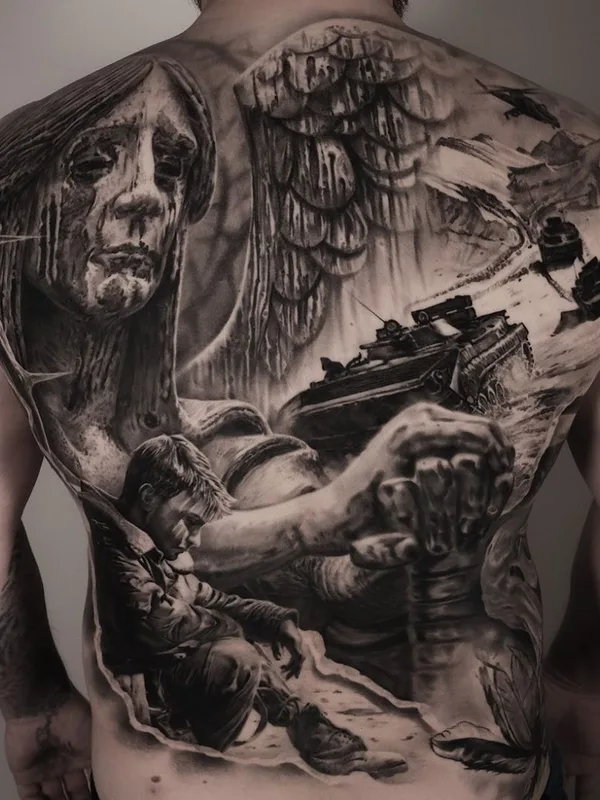 Realism tattoo by Андрей Попов in Saint Petersburg