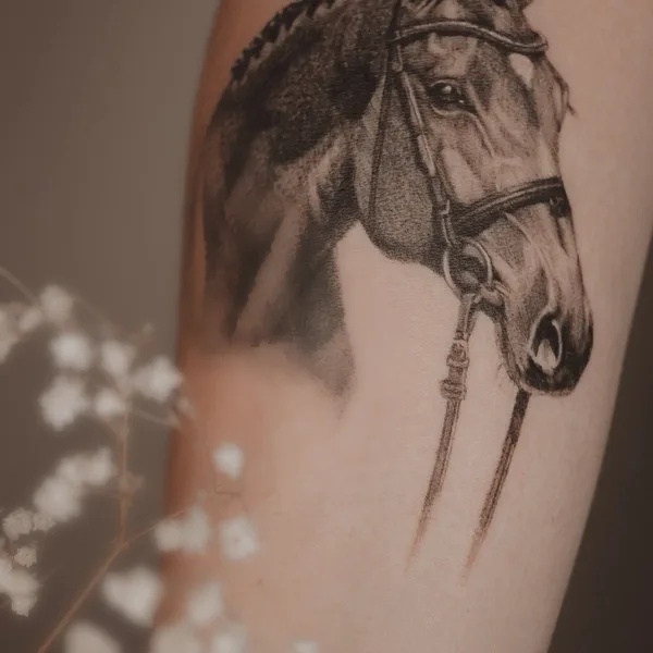 Graphic tattoo by Лена Штарк  in Челябинск