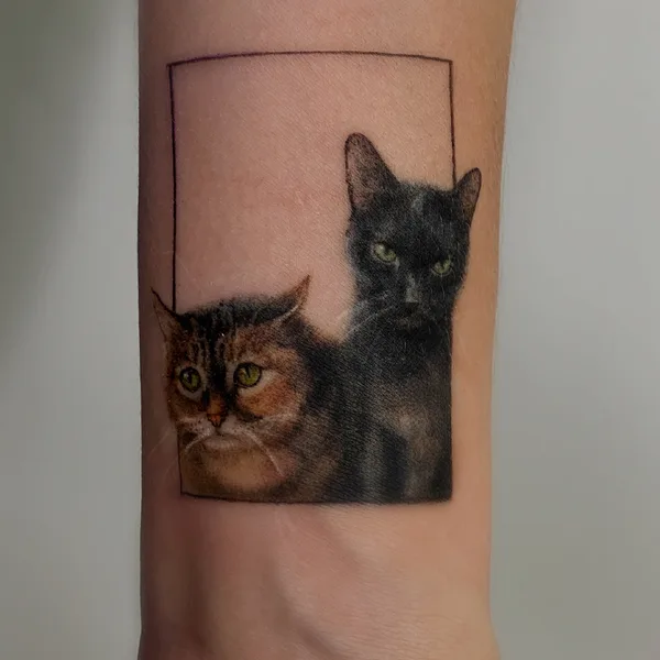 Graphic tattoo by Лена Штарк  in Челябинск