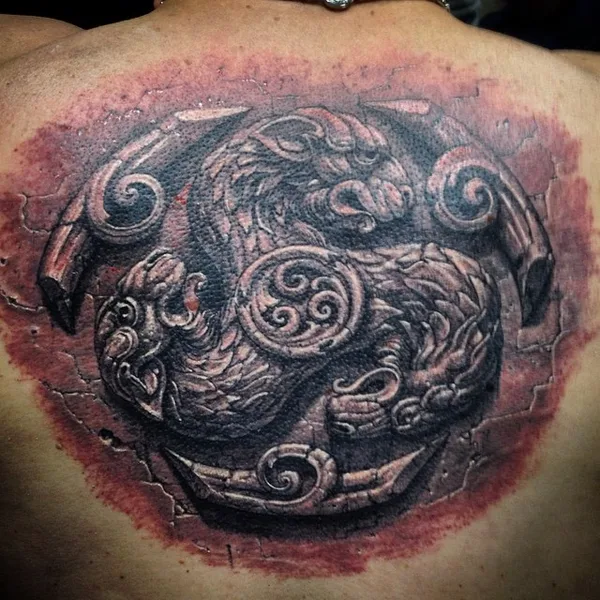 Realism tattoo by Павел Ангел Арефьев in Moscow