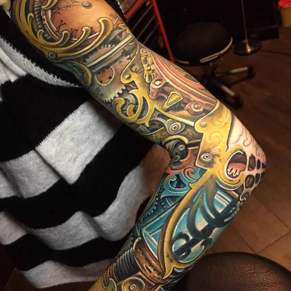Author's Style tattoo by Julian Corpsepainter Siebert in Munich