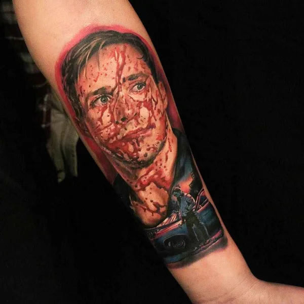 Author's Style tattoo by Kris Busching in New York City