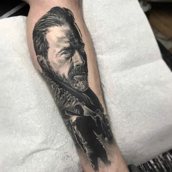 Author's Style tattoo by Rob Richardson