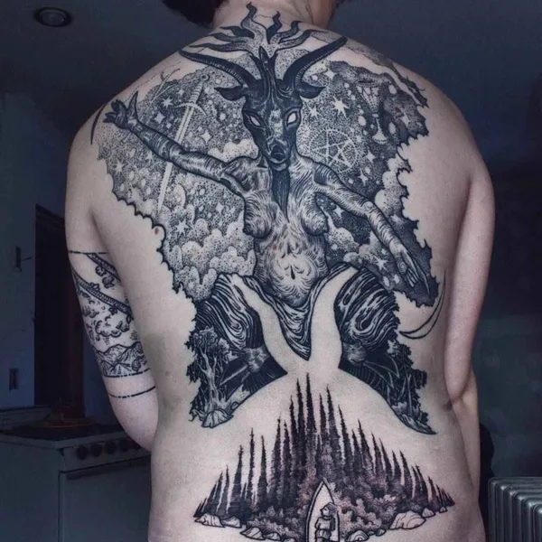 Дотворк tattoo by Noel'le Longhaul (Loone)