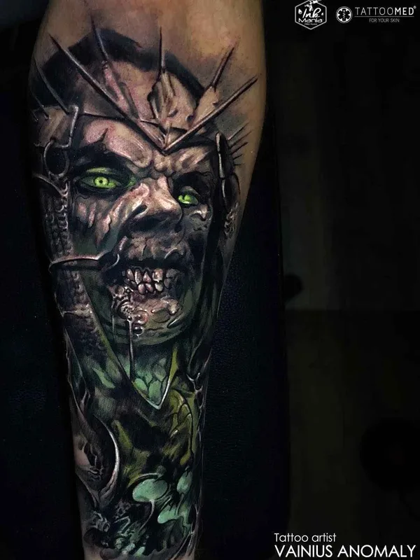 color realism Tatuaggio su forearm #17405 | Tatuatore Vainius Anomaly