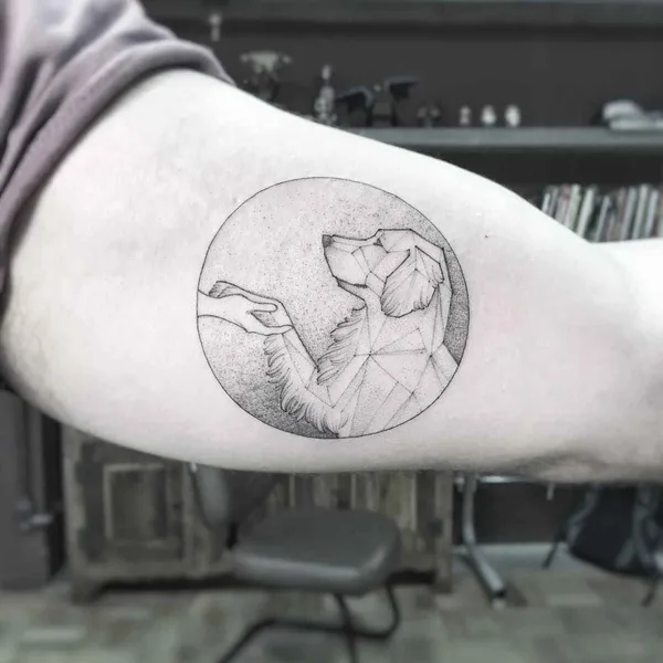 Linework tattoo by William Marin