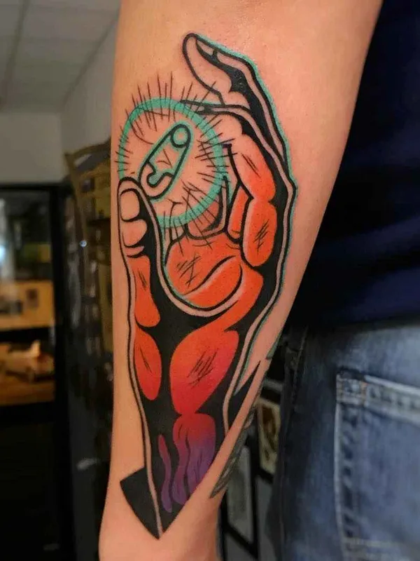 color illustrative Tatuaggio su forearm #18244 | Tatuatore Gennaro Varriale