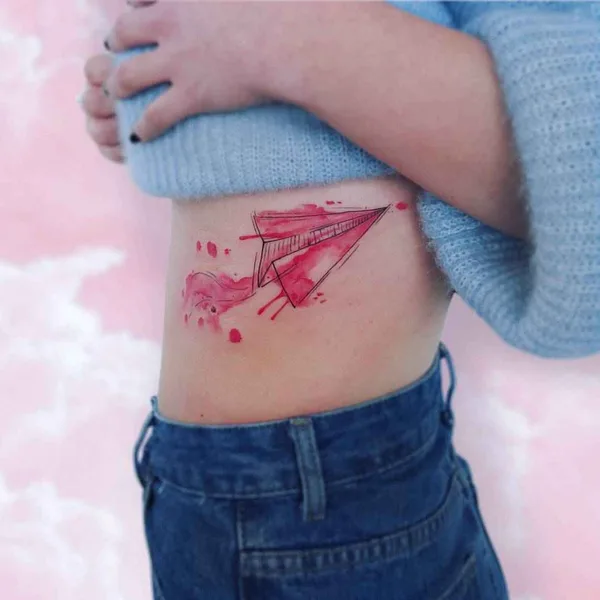 Watercolor tattoo by Ника Столяровская in Севастополь
