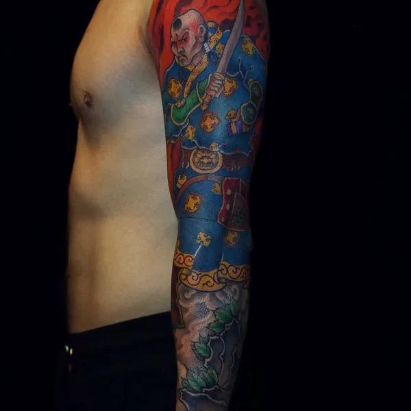Traditional tattoo by Yideer