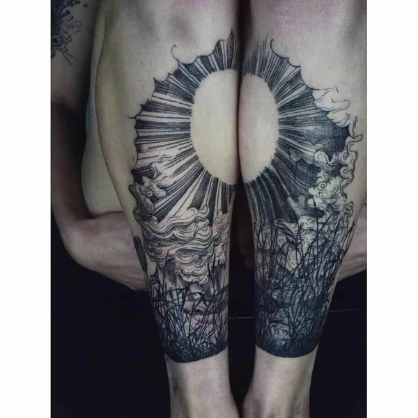 Дотворк tattoo by Noel'le Longhaul (Loone)