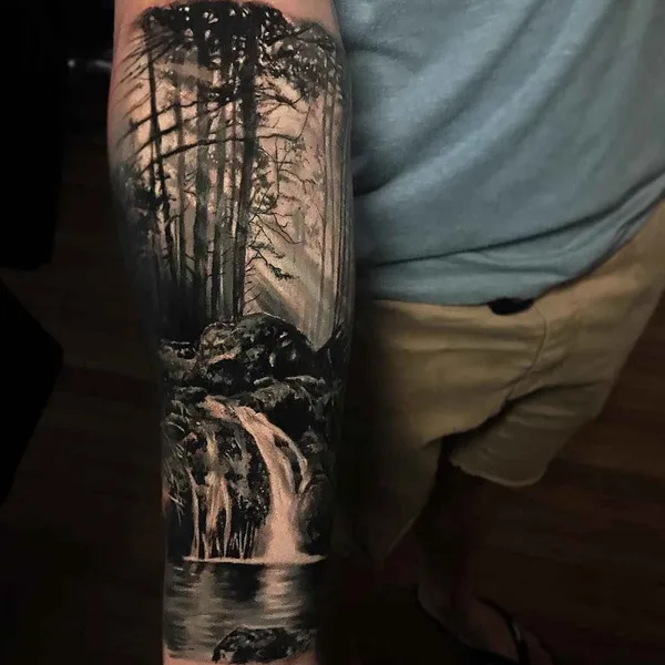 Author's Style tattoo by Damon Holleis in Sydney