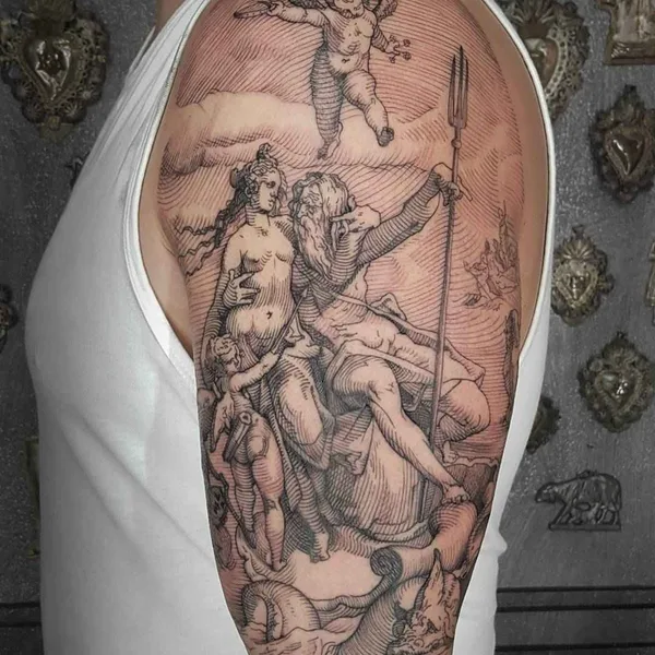 Графика tattoo by Marco C. Matarese in Milano