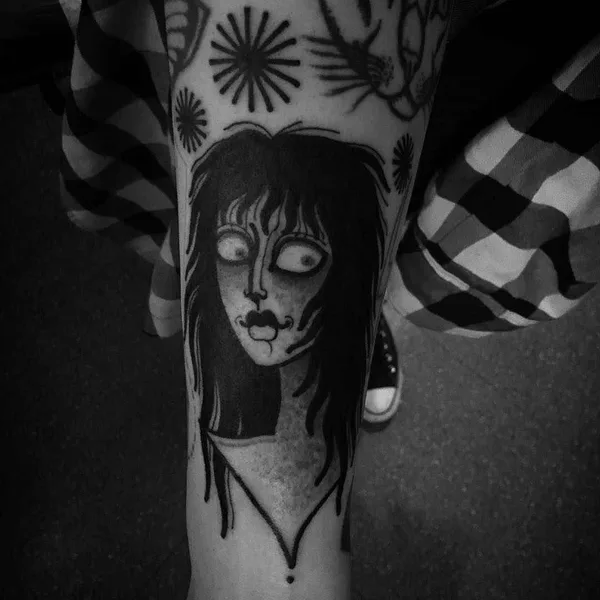 Surrealism tattoo by Laura Yahna