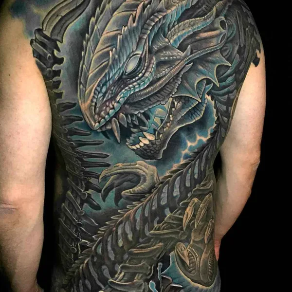 Author's Style tattoo by Julian Corpsepainter Siebert in Munich