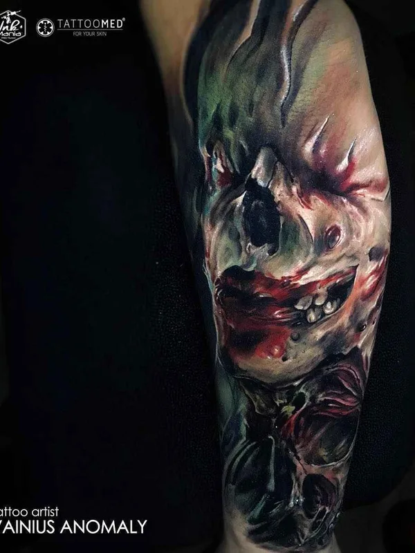 color realism Tatuaggio su forearm #17406 | Tatuatore Vainius Anomaly