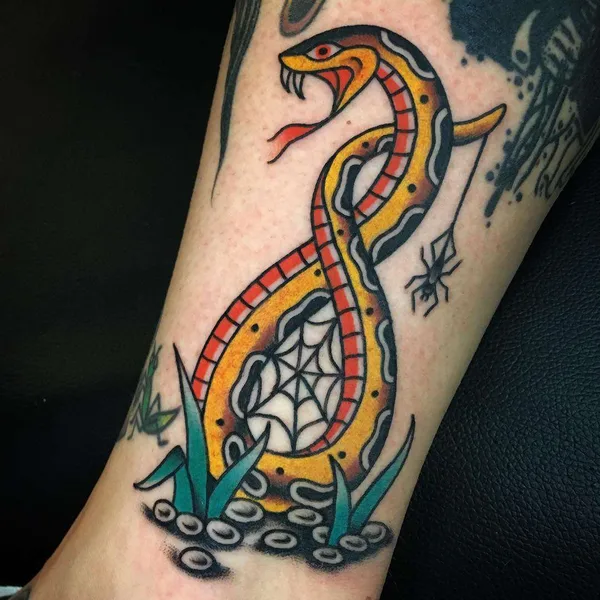 Old School tattoo by Britney Goodman