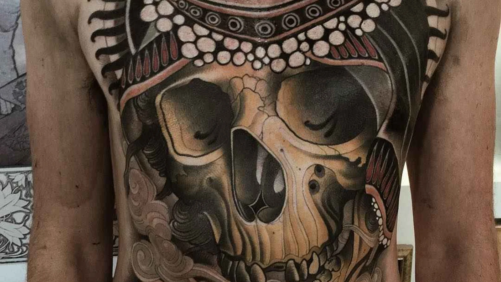 Neo traditional tattoo by Jacob J Gardner