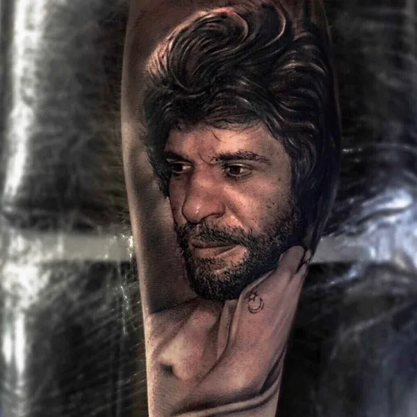 Портретная tattoo by Ganga