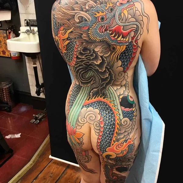 Авторская tattoo by Gregory Whitehead