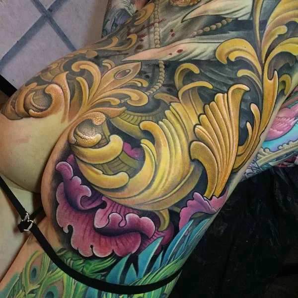 Author's Style tattoo by Julian Corpsepainter Siebert in Munich