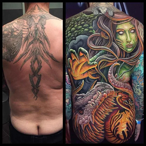 Author's Style tattoo by Julian Corpsepainter Siebert in Munich