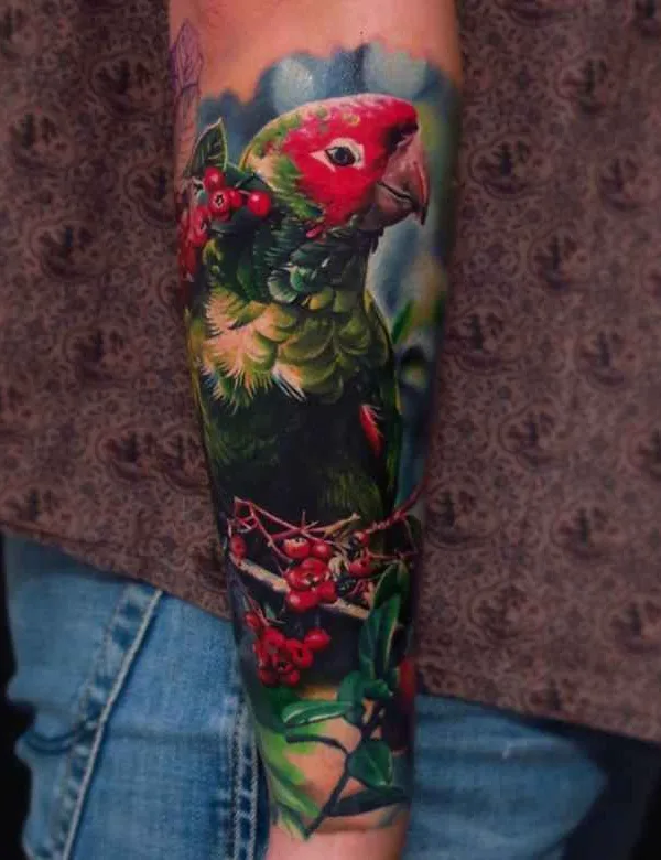 color realism tatouage sur forearm #19360 | Artiste tatoueur Дмитрий Горбунов