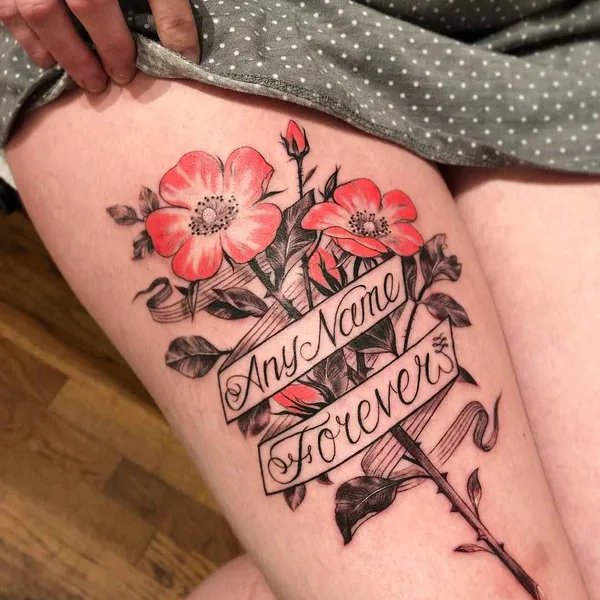 Neo Traditional tattoo by Stephanie Brown in Chicago