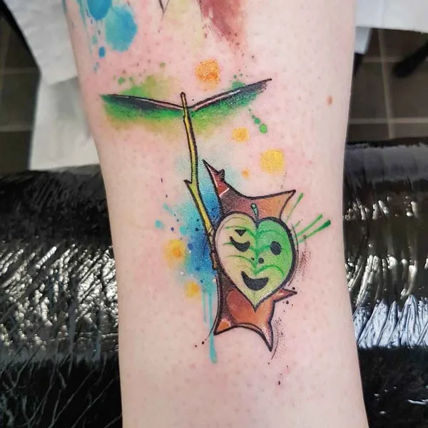 Abstract tattoo by Josie Sexton