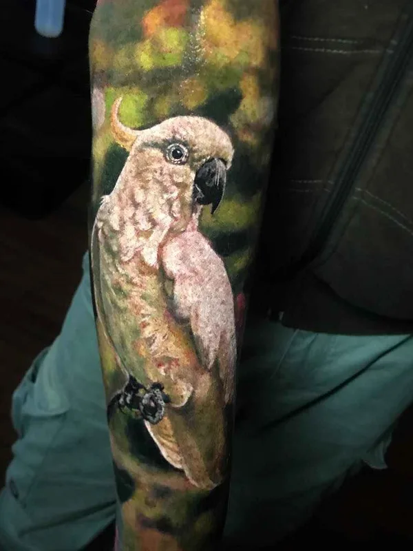 color realism Tatuaggio su forearm #16714 | Tatuatore Damon Holleis