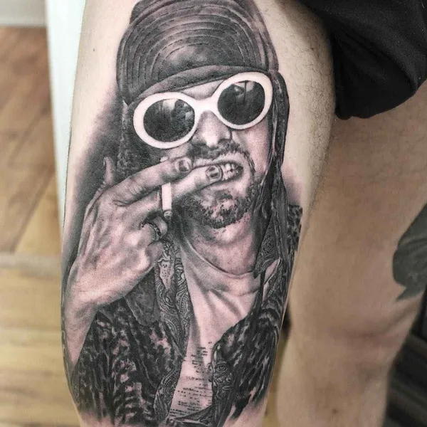 Портретная tattoo by Anthony Jenkins in Ontario