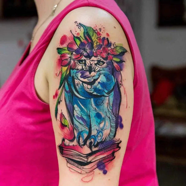 Author's Style tattoo by Kateryna Zelenska