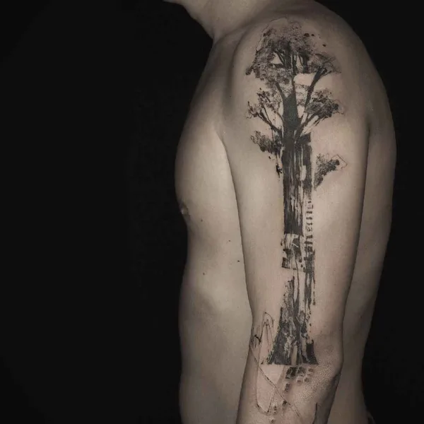Abstract tattoo by NADi