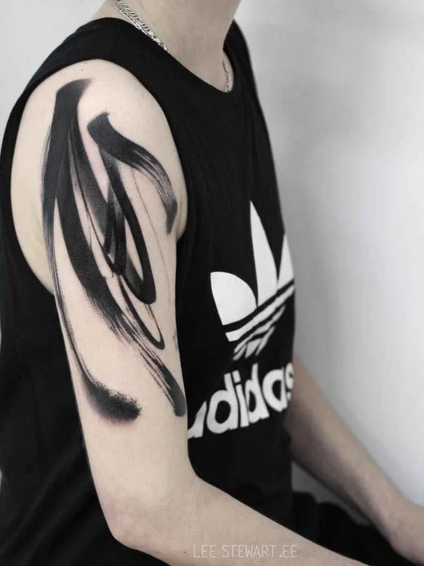 Author's Style tattoo by Lee Stewart in London